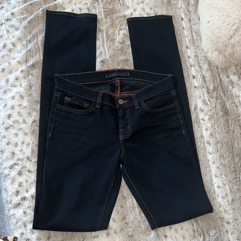J BRAND The Pencil Leg Skinny Low Rose Jeans in Gypsy Size 26